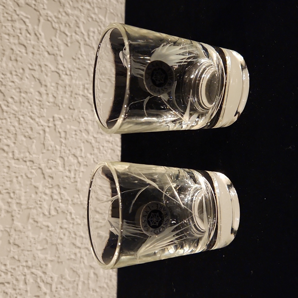 Sasaki Crystal Shot Glasses Set